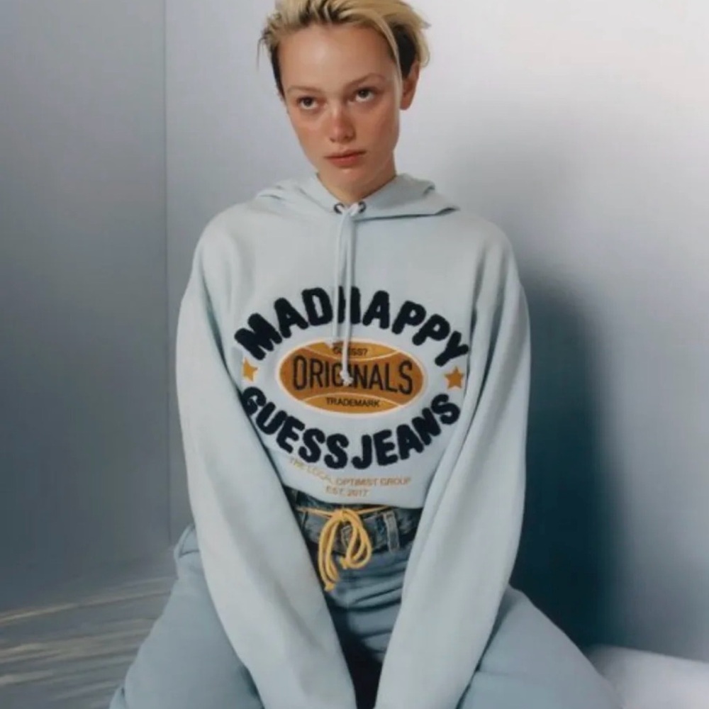 Madhappy Light Blue Graphic Hoodie